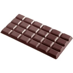 6 Forms Tablet Poly Chocolate Bar Mold 